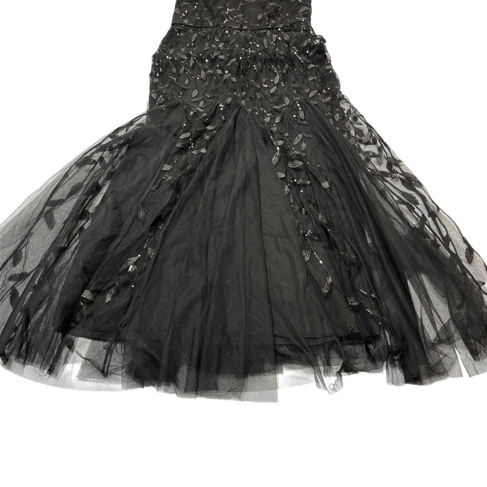 Ever Pretty Dress Womens 3XL Black Sequin Sheer Mesh Overlay Maxi Event Fairy - Picture 3 of 14